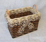 Foxcreek Baskets File Organizer Basket-Shabby Chic Collection, view 3