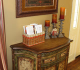 Foxcreek Baskets Mail Organizer Basket-Shabby Chic Collection, view 2