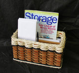 Foxcreek Baskets Mail Organizer Basket-Shabby Chic Collection, view 3