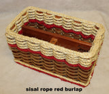 Foxcreek Baskets Mail Organizer Basket-Shabby Chic Collection, view 5