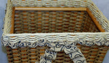Foxcreek Baskets Open Hamper-Shabby Chic, view 4