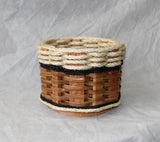 Foxcreek Baskets Remote Lazy Susan Basket--Shabby Chic Collection, view 3