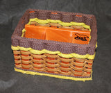 Foxcreek Baskets Silverware Basket--Shabby Chic Collection, view 5
