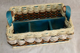 Foxcreek Baskets Hobby Basket w/ribbon-Shabby Chic Collection, view 5