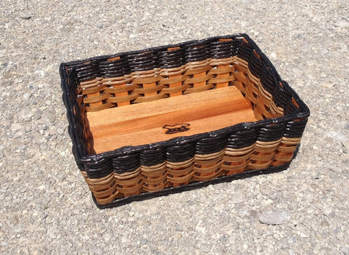 Foxcreek Baskets Shelf basket with angled sides