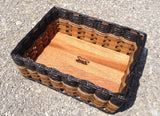 Foxcreek Baskets Shelf basket with angled sides, view 2