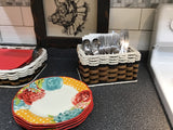Foxcreek Baskets Silverware Basket-Cottage Black, view 2