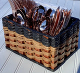 Foxcreek Baskets Silverware Basket w/out handle, view 3