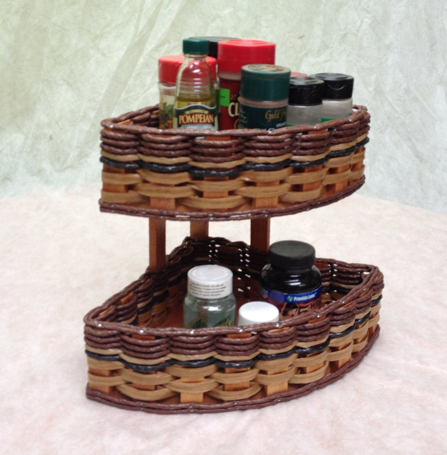 Foxcreek Baskets Double Corner Basket-small