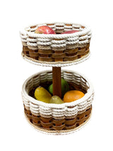 Foxcreek Baskets Small Double Lazy Susan-Bohemian, view 4
