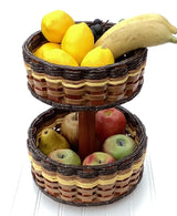 Foxcreek Baskets Double Lazy Susan- Small, view 6