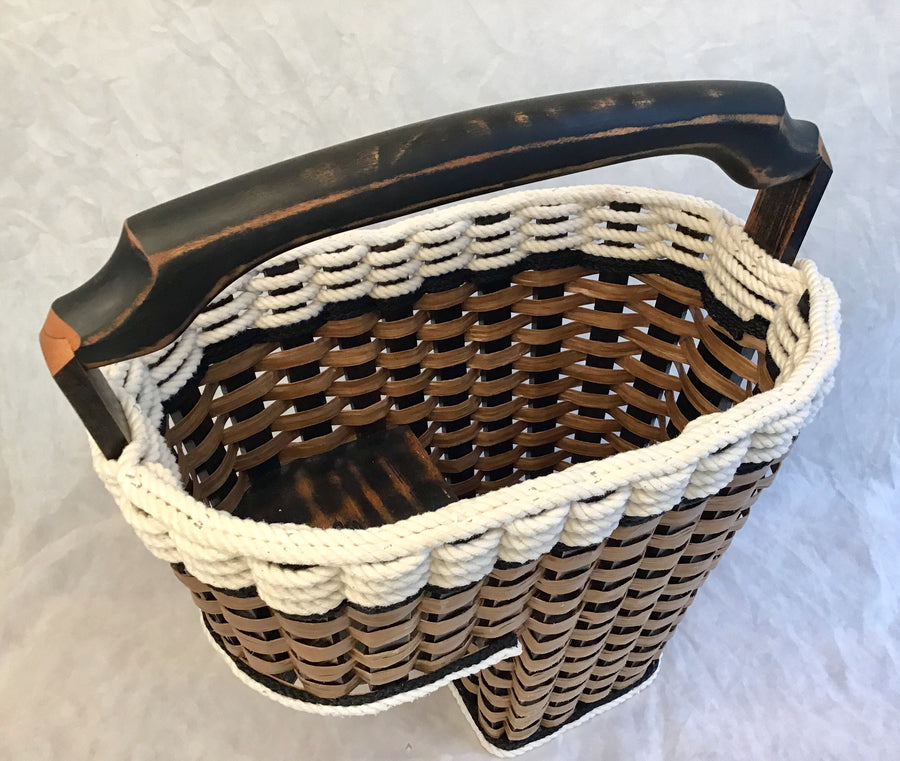 Foxcreek Baskets Step Basket-Cottage Black large