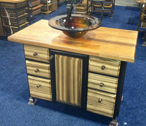 Foxcreek Baskets Table-25x46 bathroom vanity