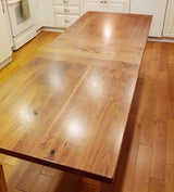Foxcreek Baskets Table--30x96 Black Walnut Dining Room Table w/hickory legs, view 2