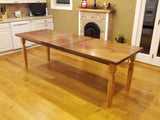Foxcreek Baskets Table--30x96 Black Walnut Dining Room Table w/hickory legs, view 3