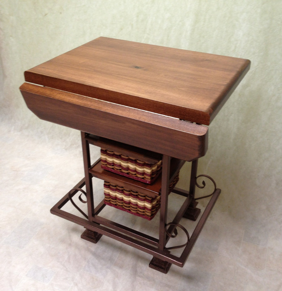 Foxcreek Baskets Table--Small Pub Table
