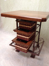 Foxcreek Baskets Table--Small Pub Table, view 2