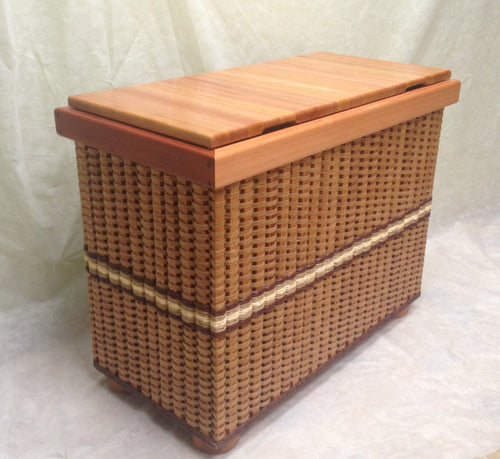 Foxcreek Baskets Tall blanket chest