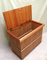 Foxcreek Baskets Tall blanket chest, view 2