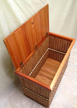 Foxcreek Baskets Tall blanket chest, view 3