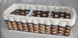 Foxcreek Baskets Tank Topper Basket-- Cottage Grey, view 2