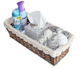 Foxcreek Baskets Tank Topper Basket-- Cottage Grey, view 6