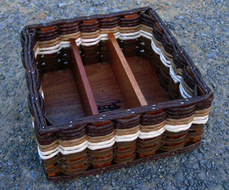Foxcreek Baskets Tea Bag Basket