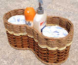 Foxcreek Baskets Toilet paper/air-freshener basket, view 4