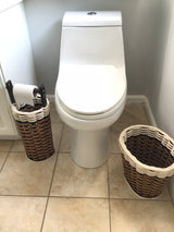 Foxcreek Baskets Toilet paper w/dowel-Cottage Black, view 3