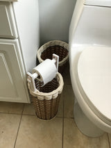 Foxcreek Baskets Toilet paper w/dowel--Cottage Grey, view 3
