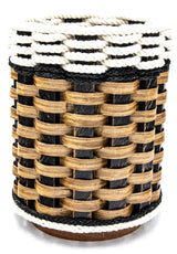 Foxcreek Baskets Utensil Lazy Susan Basket-Cottage Black, view 3