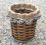 Foxcreek Baskets Utensil Lazy Susan Basket-Shabby Chic Collection, view 5