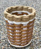 Foxcreek Baskets Utensil Lazy Susan Basket-Shabby Chic Collection, view 6
