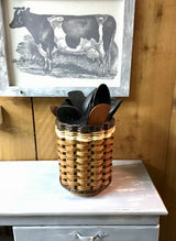 Foxcreek Baskets Utensil Lazy Susan, view 2