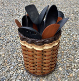 Foxcreek Baskets Utensil Lazy Susan, view 3
