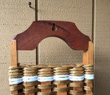 Foxcreek Baskets Wall Organizer Triple Basket, view 3