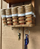 Foxcreek Baskets Wall Organizer Triple Basket, view 4