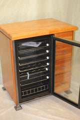 Foxcreek Baskets Wine Cooler Unit--24x32 Mahogany Unit, view 2