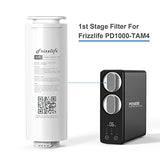 FRIZZLIFE ASR411 Replacement Filter Cartridge for PD1000-TAM4 Reverse Osmosis System (1st Stage), view 2