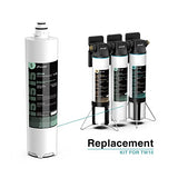 Frizzlife CB15R-HF Replacement Housing Kit With CB10R Filter Cartridge Inside - For DW15, DW15F, TW15 Under Sink Water Filter Systems, view 2