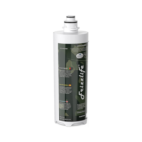 Frizzlife MV-HF Replacement Filter Cartridge Kit For MV99 - Includes Filter Cartridge and Filter Housing