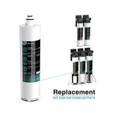 Frizzlife CP10R-HF Replacement Housing Kit With CP10R Filter Cartridge Inside - The 2nd Stage For TW10 Under Sink Water Filter Systems, view 2