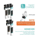 Frizzlife CP10R-HF Replacement Housing Kit With CP10R Filter Cartridge Inside - The 2nd Stage For TW10 Under Sink Water Filter Systems, view 3