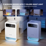 Frizzlife Dehumidifier with Air Purifier, DH80, view 4