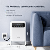 Frizzlife Dehumidifier with Air Purifier, DH80, view 6