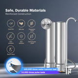 Frizzlife Stainless Steel Countertop Water Filter System, DS99, view 4