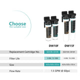 Frizzlife Under-Sink Water Filter System with Faucet, DW10F/DW15F, view 6