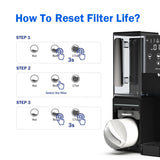 Frizzlife FCR100+ Replacement RO Membrane Filter Cartridge For WB99 Countertop Reverse Osmosis Water Filter System, view 4