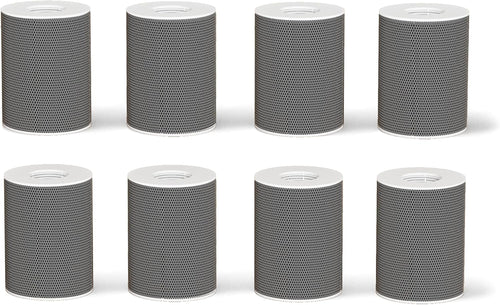 Frizzlife FF1080 Faucet Extender 8pcs Replacement Cartridge, 8pcs Carbon FiberFrizzlife FF1080 Faucet Extender 8pcs Replacement Filter Cartridge, 8pcs Carbon Fiber for FF1080, FF1440, FF1080-EX