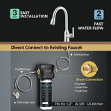 Frizzlife Direct-Connect Under-Sink Water Filter System, FK99, view 3